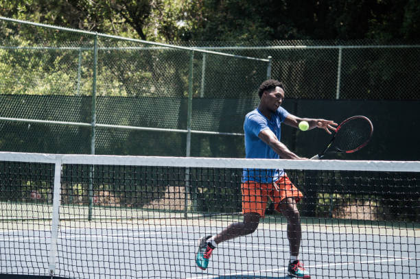 istock Playing Tennis in Summer 1017263346