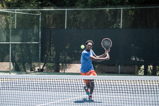 istock Playing Tennis in Summer 1017263538
