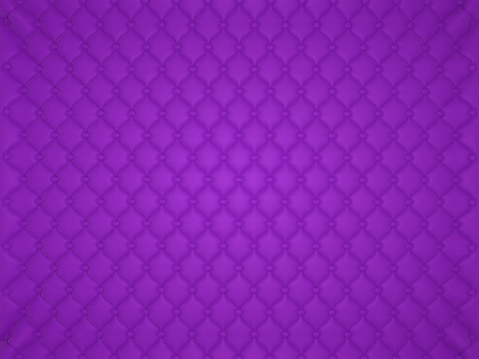 Violet leather pattern with buttons and bumps. Luxury background