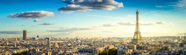 eiffel tour and Paris cityscape