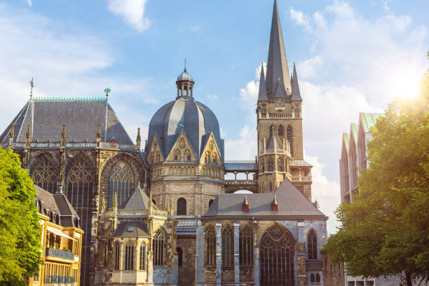 Aachen Cathedral Aachen Cathedral aachen stock pictures, royalty-free photos & images