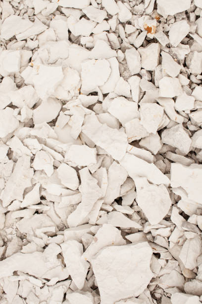istock Texture of small limestone stones. The view from the top. 1017296892
