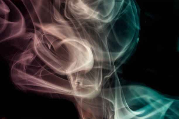 Smoke Abstract Color stock photo