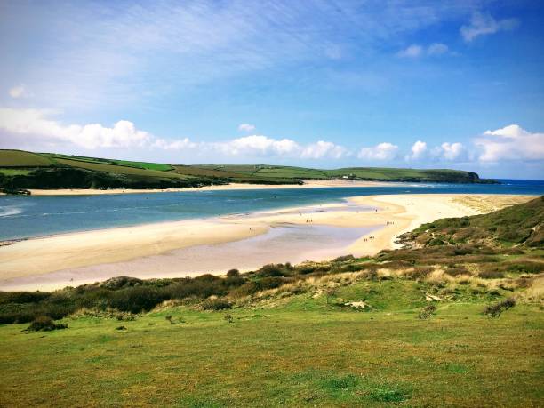 istock Cornish Coastline near Rock, United Kingdom 1017333922
