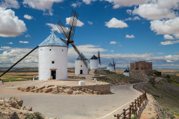 istock The Windmills of Consuegra Spain 1017375890
