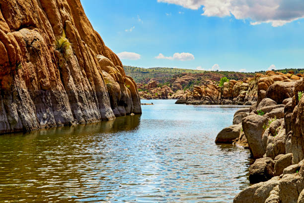 istock Lake surrounded by Boulders 1017387526
