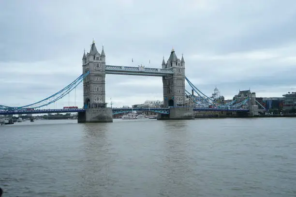 Tower Bridge, Thames River, City, Cityscape, London - England, Capital