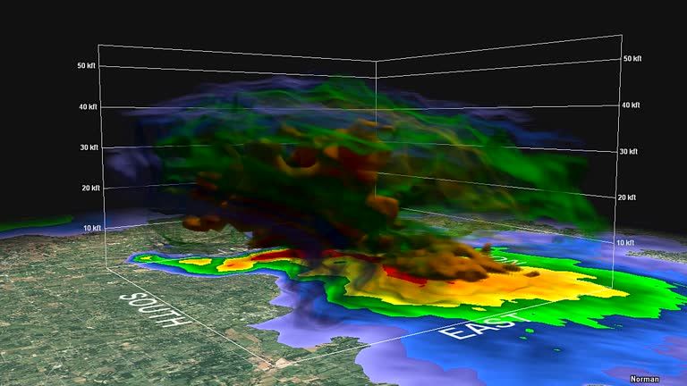 1999 Moore, OK 3D Radar