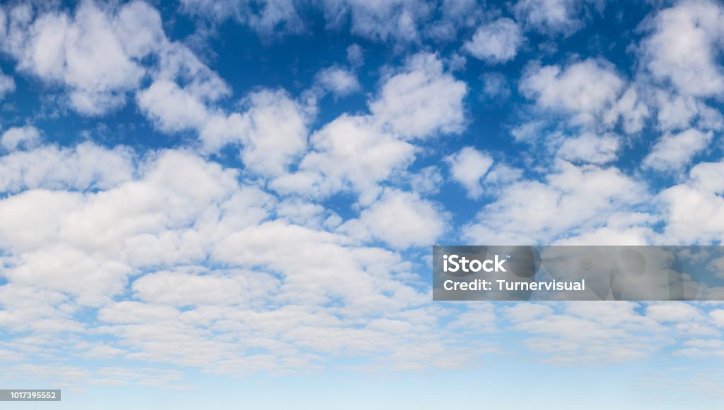 Seamless Clouds Texture Panorama A high resolution, panoramic stratocumulus cloud texture that tiles seamlessly across horizontally. Great for loops. Sky Stock Photo