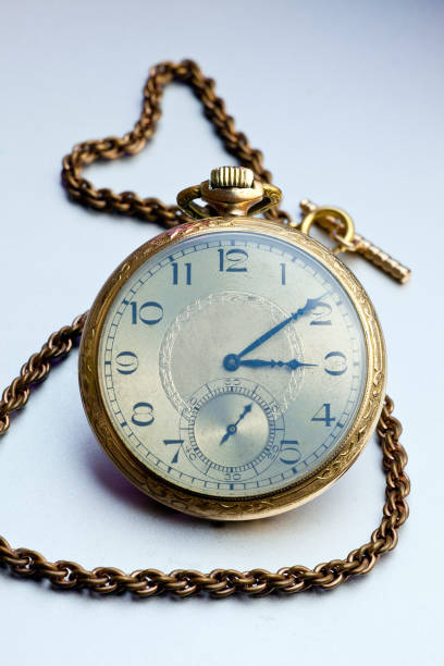 istock Art Deco Pocket Watch 1017418458