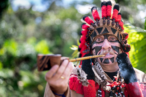 Beautiful shooting of how Brazilian Natives lives in Brazil