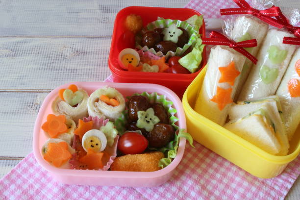 istock Cute sandwich of lunch 1017431080