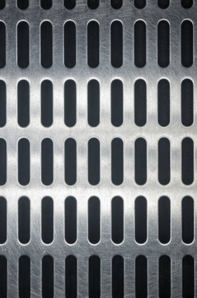 istock stainless steel grating with oblong holes 1017466036
