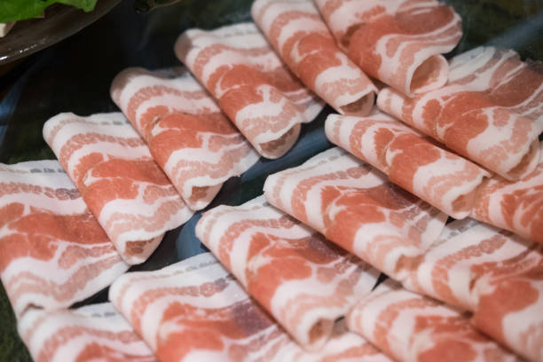 istock Close up view of sliced pork for cooking or BBQ 1017490322