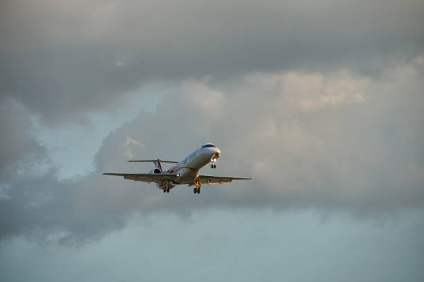 Passenger jet airplane