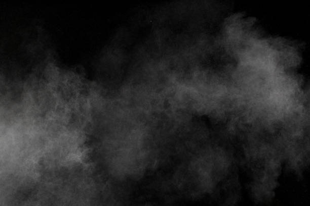 istock Abstract white powder explosion against black background. 1017505504
