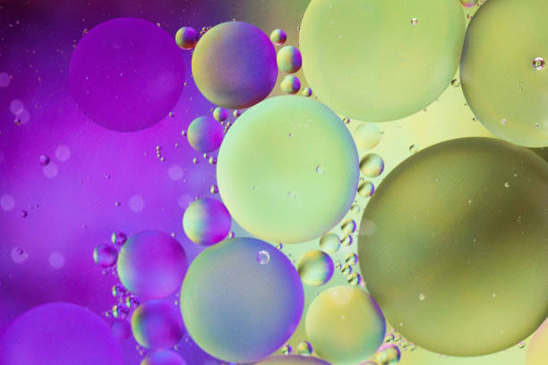istock Macro oil and water multi colored abstract background 1017517386