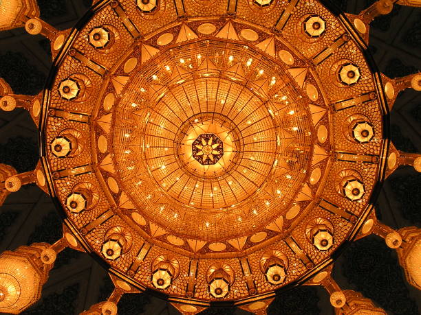 istock Chandelier in the Grand Mosque Muscat 1017562004