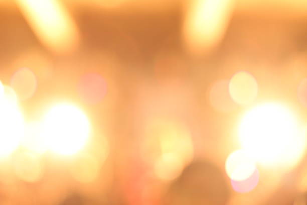 bokeh and blur light at live concert background
