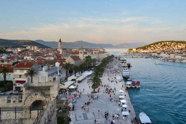istock Trogir city life at summertime 1017599640