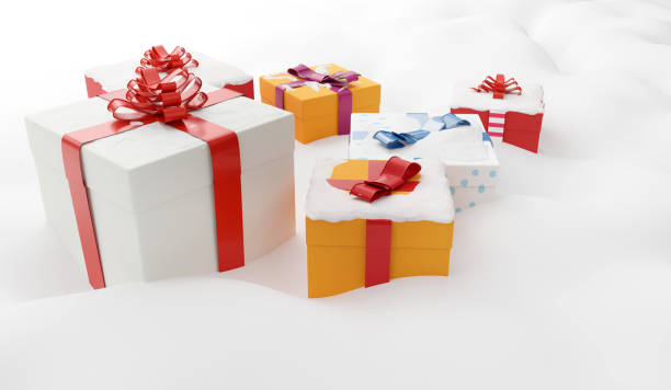 istock christmas gifts christmas presents boxes 3d-illustration 1017622892