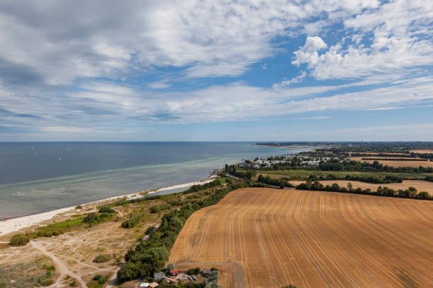 istock baltic sea coastline and agriculture 1017623202