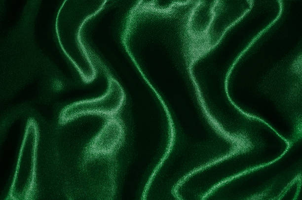istock Background and wallpaper by deep green fabric and stripe textile. 1017625684