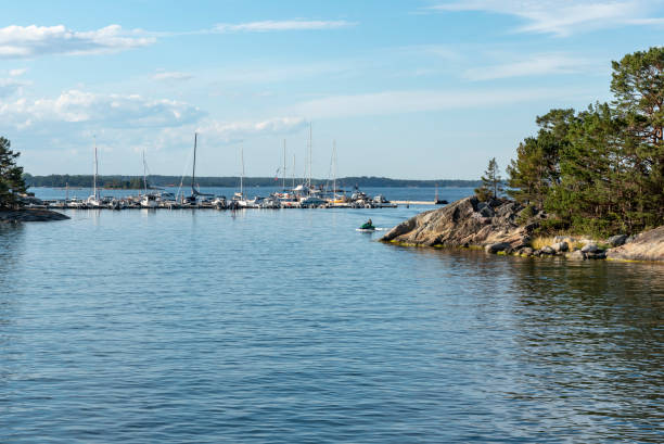 istock Sailboats in Stockholm archipelago 1017625736