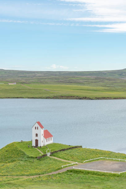 istock Ulflotsvatnkirkja in Iceland in summer 1017631356