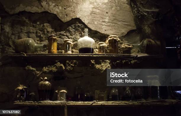 Ancient Witchcraft Objects Stock Photo - Download Image Now - Witch, Ancient, Ingredient