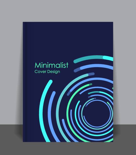 minimalistisches cover-design - text global communications earth globe stock-grafiken, -clipart, -cartoons und -symbole