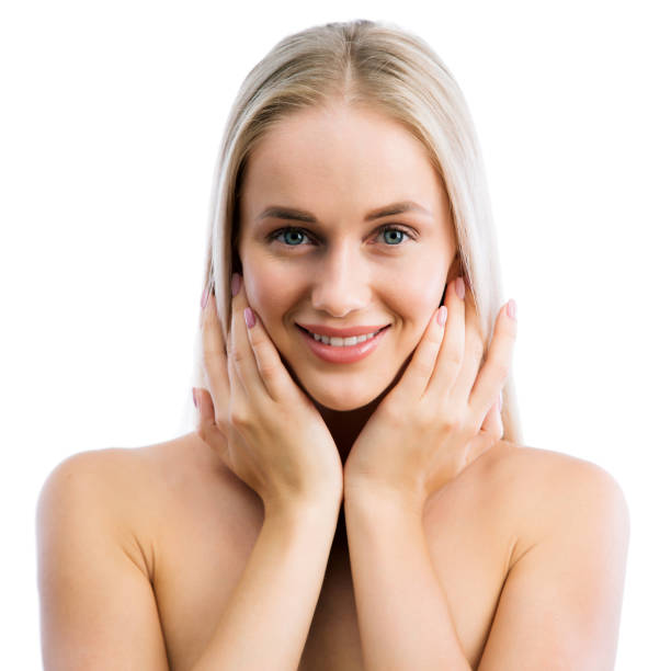 istock Face of beautiful young woman 1017670324
