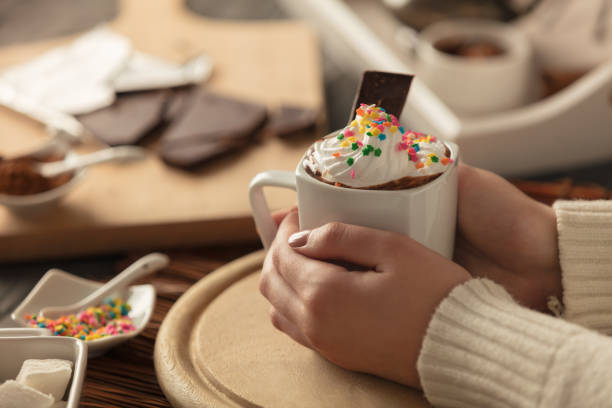 istock A Cup Of Hot Chocolate In The Winter 1017685498