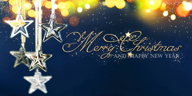 istock Christmas holiday background with stars 1017685814