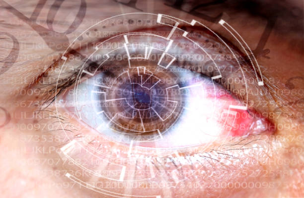 istock Eyes with arteries .Health concept 1017689408