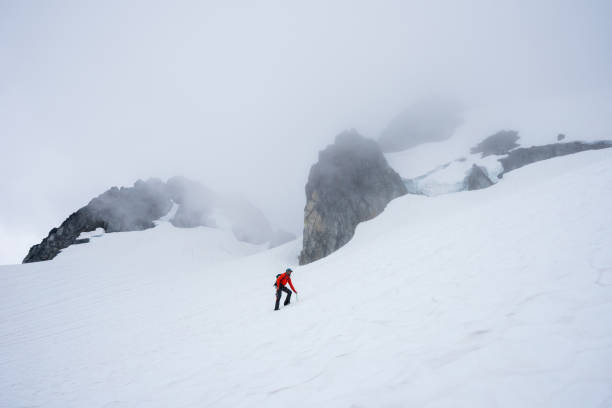 istock Solo hiking adventure in the mountains 1017689492