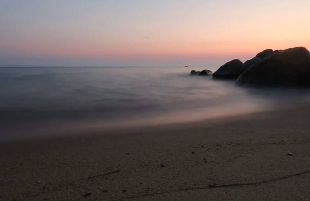 istock Long exposure of sea 1017713680