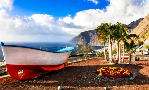 Photo of Tenerife holidays - beautiful Los Gigantes . Canary islands