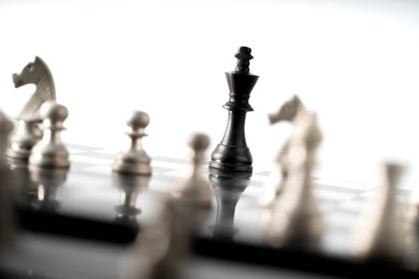 istock Chess business concept, leader teamwork & success 1017735612