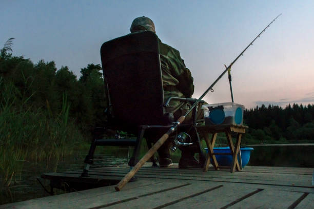 Carp fishing on the feeder.