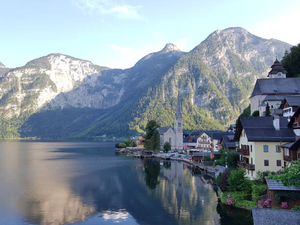 istock Hallstatt village in Austria 1017741600