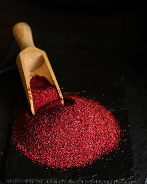 istock sumac - spices. food background 1017751618