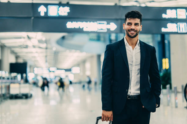 istock Business man traveling 1017755356