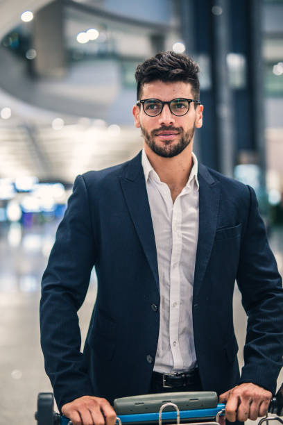 istock Young businessman going to new country 1017760330