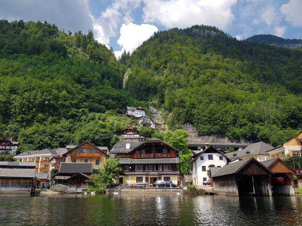 istock Hallstatt village in Austria 1017779116