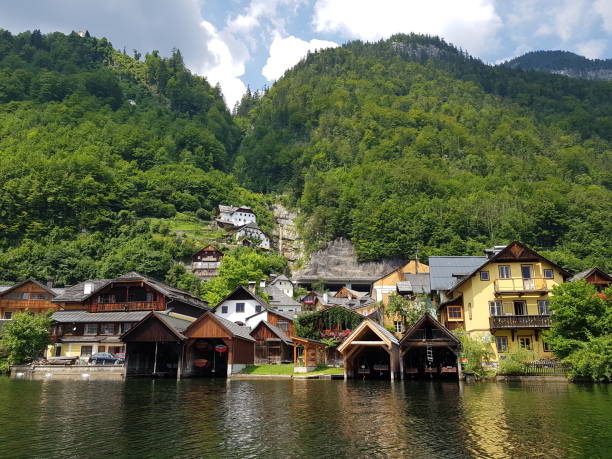 istock Hallstatt village in Austria 1017779148