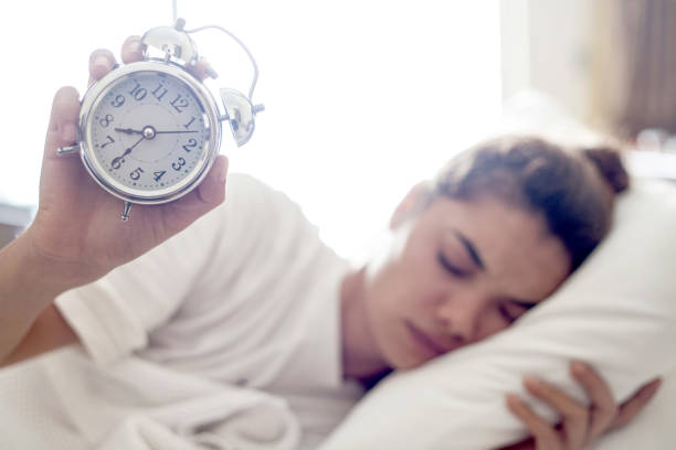 istock woman wakeup early morning 1017782308