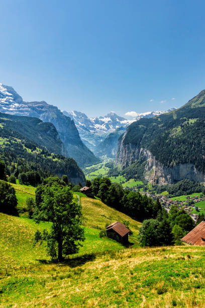 istock Switzerland - Lauterbrunnen Valley Scenic View 1017804000