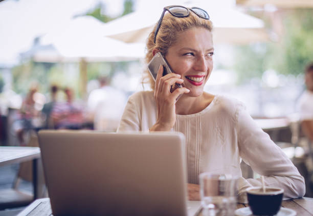 istock Charming woman in cafe 1017804870
