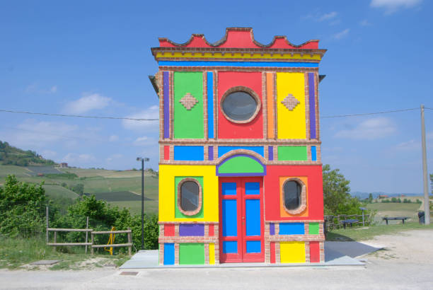 часовня бароло - italian chapel стоковые фото и изображения